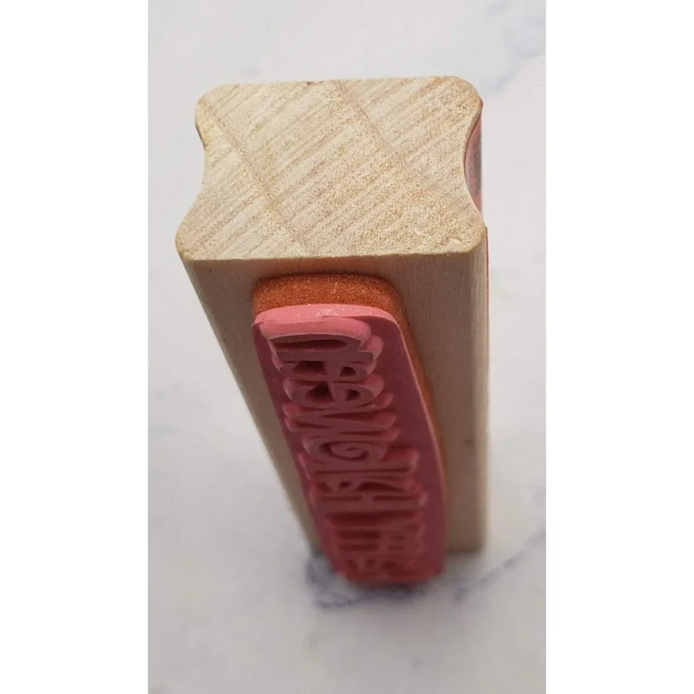 Craft Smart Happy Halloween Rubber Stamp 1